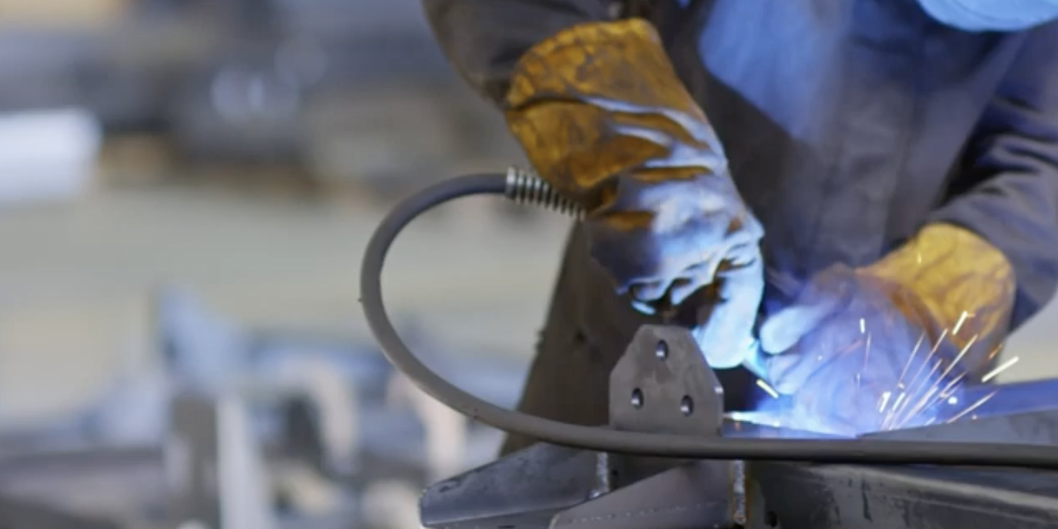 video-still Still of metal welding.