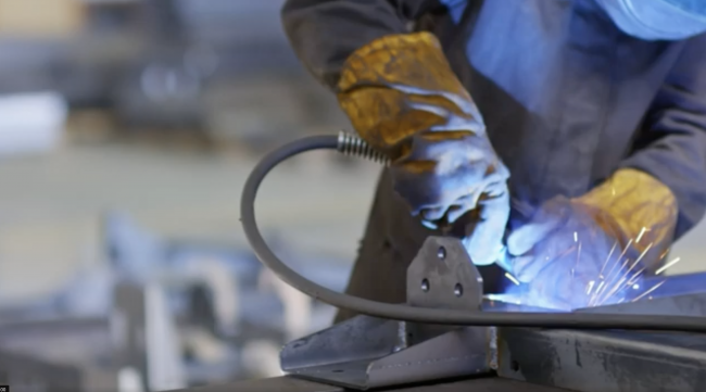 video-still Still of metal welding.