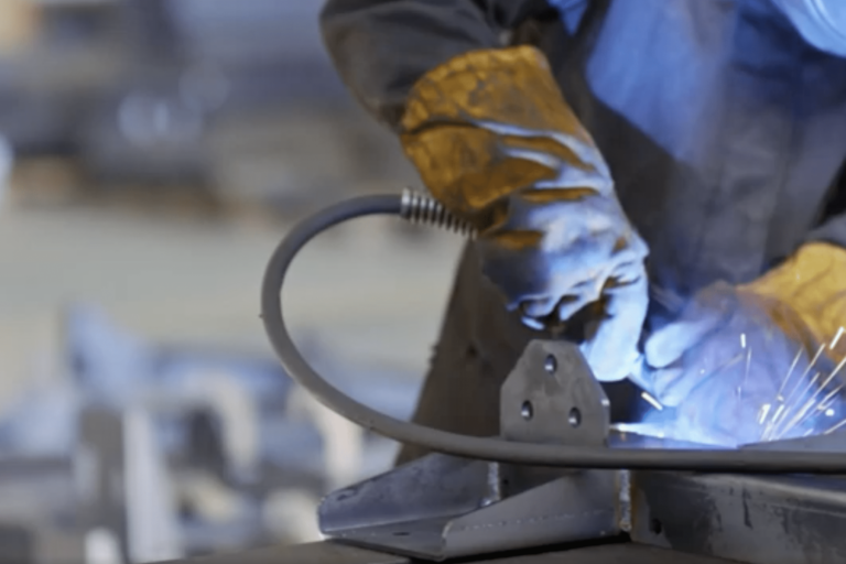 video-still Still of metal welding.