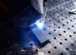 laser welding sparks